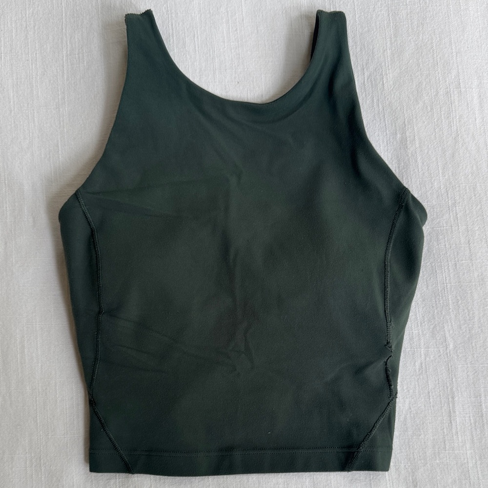 lululemon athletica Green Tank Top